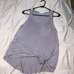 Purple pink ish tank top